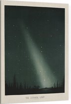 The Zodiacal Light, Étienne Léopold Trouvelot - Foto op Canvas - 75 x 100 cm