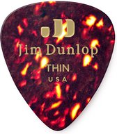 Dunlop Celluloid Pick Thin 6-pack plectrum