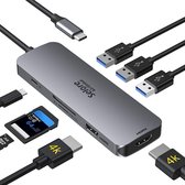 c USB naar HDMI - Selore & S-Global twee beeldschermen hub