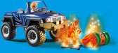 Playmobil - City Action - Brandweerwagen met licht- en geluidseffect - Speelgoed brandweerauto