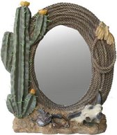 Spiegel met cactus