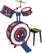 Spiderman Drumstel met krukje