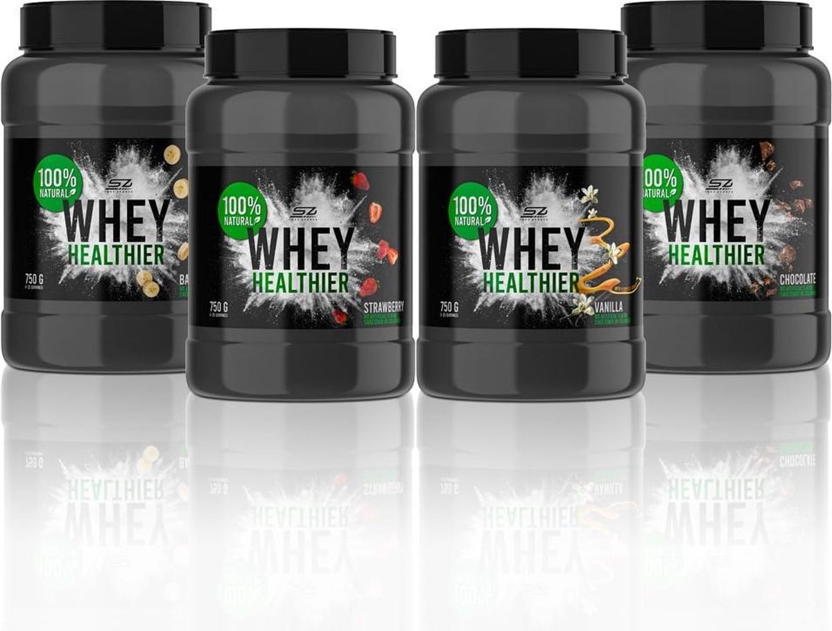 Senz Sports Whey Natural Whey Protein Vanille Shake Eiwitshake Gram Bol