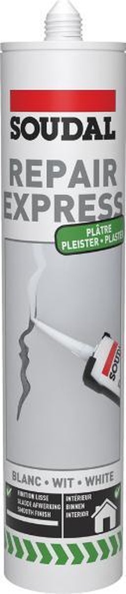 Soudal Repair Express Pleister wit 290ml 122525