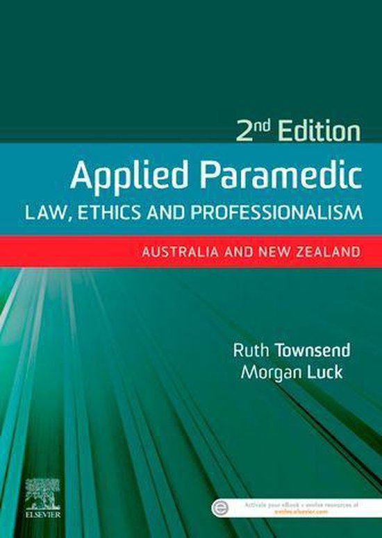 Applied Paramedic Law, Ethics and Professionalism - cover