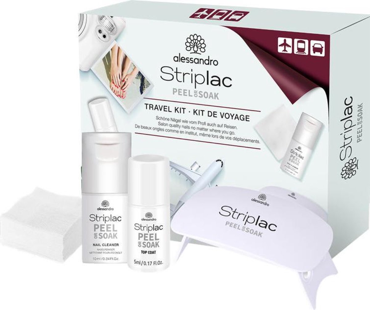 Goedkoopste Alessandro Striplac - Reisset - Travel Kit Gel Nagellak