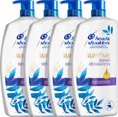 Head & Shoulders Supreme Repair Anti-Roos Shampoo met Arganolie & Avocado - voordeelverpakking - 4 x 900 ml