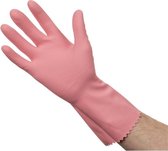 Jantex huishoudhandschoenen / handschoenen (links & rechts) - Roze - Maat M - Natuurlijk Latex