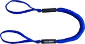 Flex Rope landvast Boot uitrusting - Blauw - Landvast Boottouw  Aanmeerlijn Afmeermateriaal Flexrope Landvast met oog Nautic