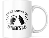 Vaderdag Mok My daddy's 1st father's day