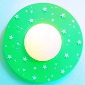 Funnylight LED 40 cm kinderlamp sterrenhemel lime groen-glow in the dark sterren