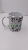 Mok ' Het is pas echt stuk als OPA het niet kan maken' (ideaal voor vaderdag)