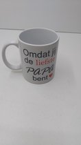 Mok 'Omdat jij de liefste PAPA bent' (ideaal voor vaderdag)