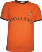 Holland rétro T-shirt enfants | Souvenir de Hollande | chemise orange pour enfants | Championnat d'Europe de Voetbal 2020 2021 | Équipe de football néerlandaise | taille 152