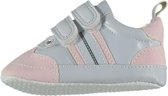 Xq Footwear Babyschoenen Meisjes Kunstleer Grijs/roze Mt 20/21