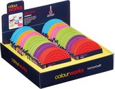KitchenCraft - Colourworks Silicone Round Coaster