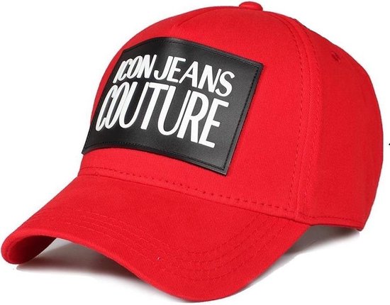 Baseball Cap Heren ICON Jeans Couture - Rood