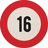 Bierviltjes 16 jaar | Bierviltjes 20 stuks | Bierviltjes verjaardag| Bierviltjes gefeliciteerd