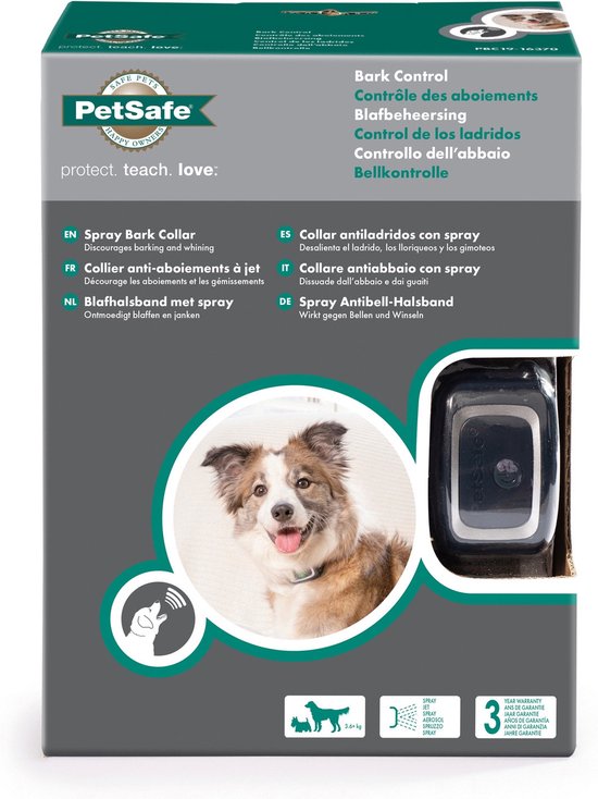 Petsafe - Anti-Blafband - Met Spray en Oplaadbare Batterij