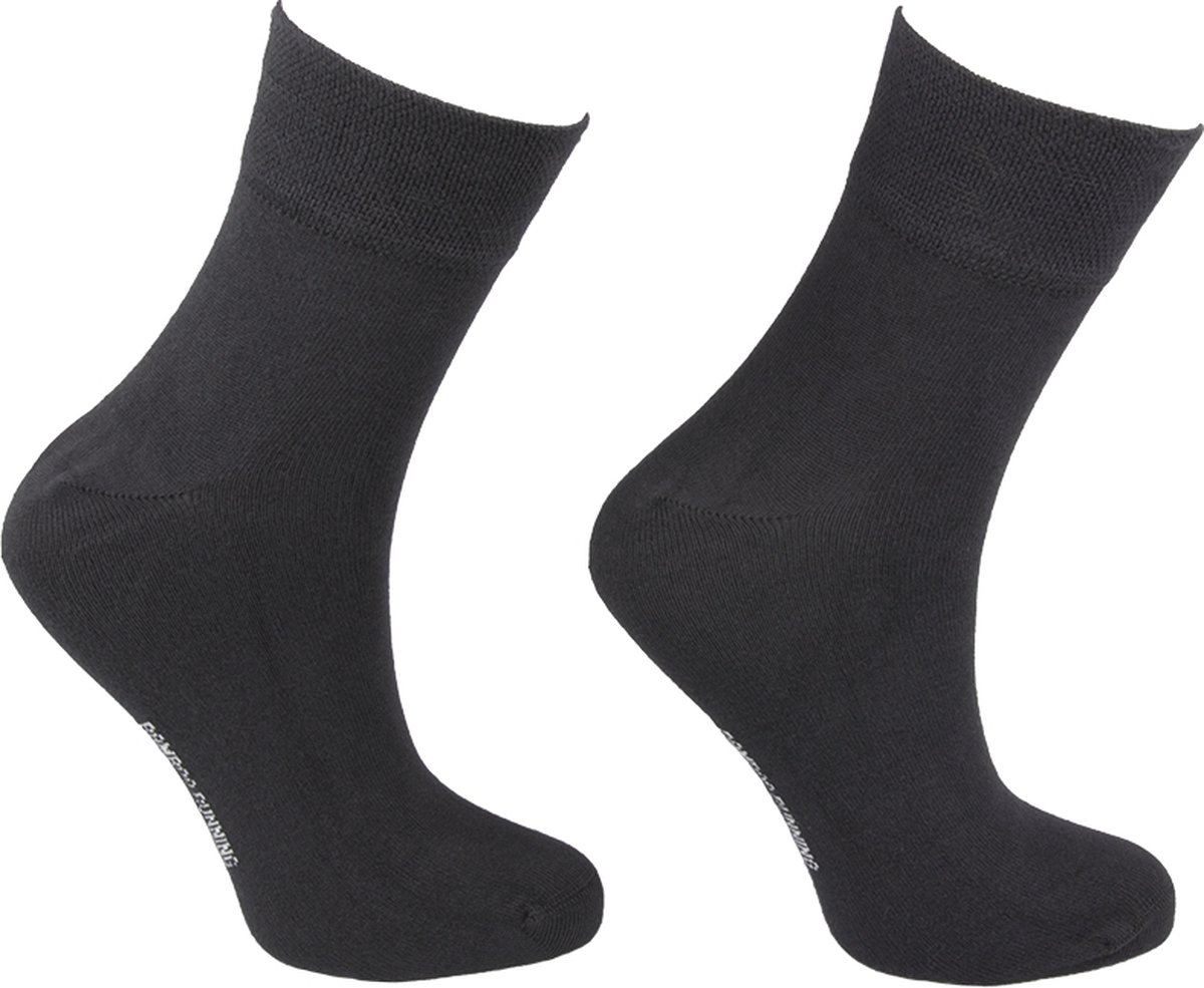 Soga - 6-Pack - Badstof Sportsokken - Lage Sneakerpasvorm - Heren / Dames - grijs - 35-38 - 002