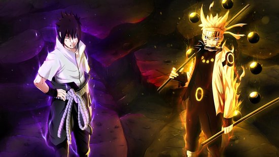 Poster Naruto Naruto and Sasuke 91,5x61cm