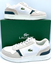Lacoste Sneakers - Beige, Groen, Wit, Blauw - Maat 42.5