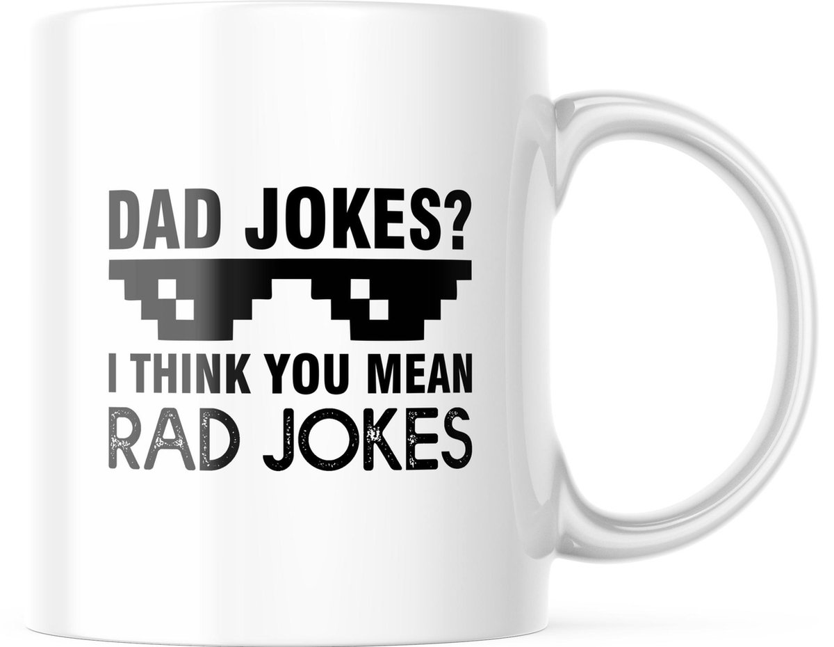 Vaderdag Mok Dad jokes ? Rad jokes!