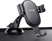 Essager - Universele telefoonhouder voor auto - 360 graden Rotatie - Zuignap - Autohouder voor raam/dashboard - Zwart - iPhone/Samsung/Huawei/OnePlus/Nokia/Motorola/LG -GSM Houder