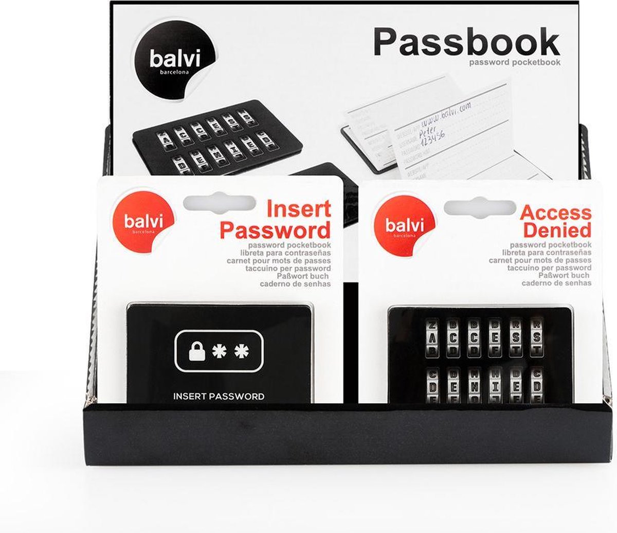 Balvi wachtwoord pocketbook