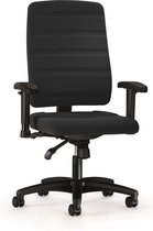 Prosedia bureaustoel Yourope 8 - Hoge rugleuning - Zwart
