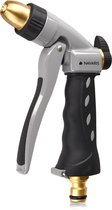 Navaris de pulvérisation Navaris pour tuyau d'arrosage - Avec buse réglable - Arroseur de jardin avec niveau d'eau flexible - Arroseur pour la pelouse ou la voiture