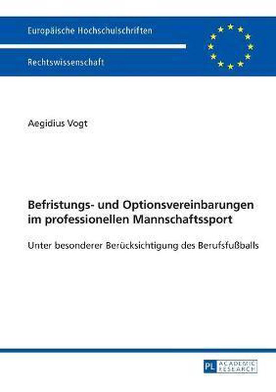 Befristungs- und Optionsvereinbarungen im professionellen Ma ... - cover