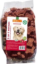 Biscuit 3-en-1 aux canneberges et à la viande Biofood - Snacks pour chiens - 500 g