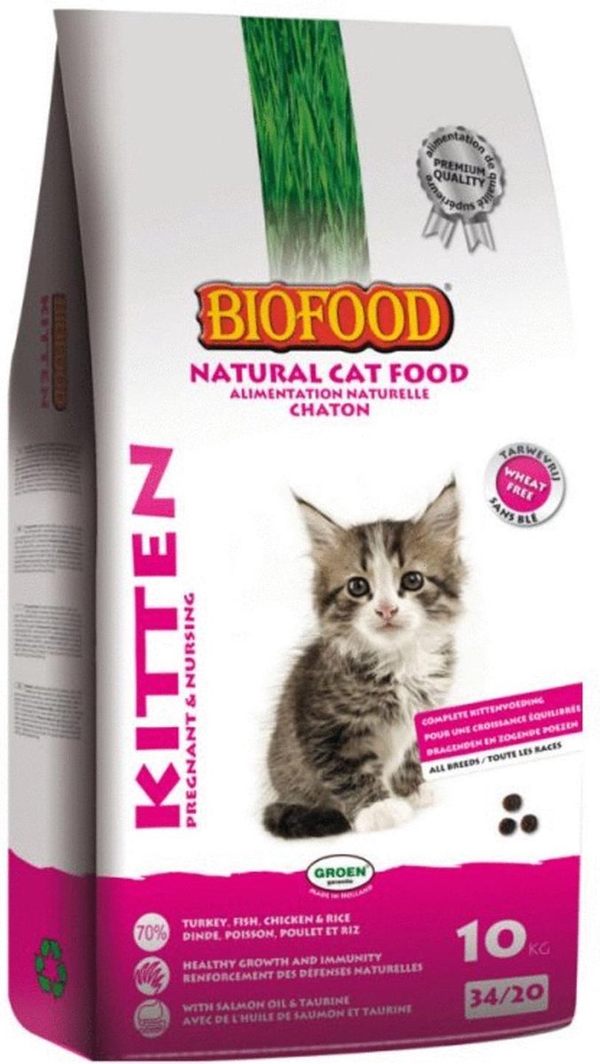 Biofood Premium Quality Kat Kitten Pregnant / Nursing 10 KG