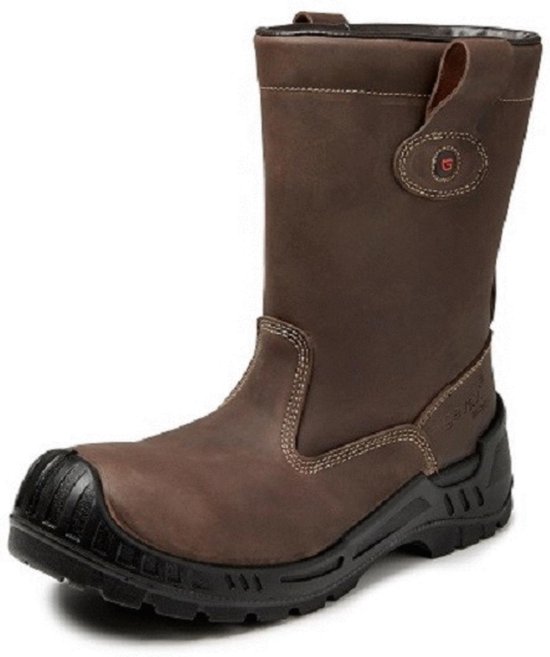 Gevavi Safety GS91 Bari S3 Bottes de sécurité doublées marron unisexe - taille 46