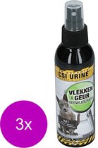 Csi Urine Kat & Kitten Spray - Geurverwijderaar - 3 x 150 ml