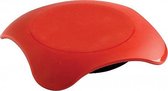 Mastrad - Magma Microwaveable Hot Plate - Warmhoudplaat - 21cm - rood