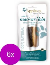 Applaws Cat Loin Mackerel - Kattensnack - 6 x 30 g