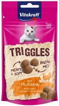 Vitakraft Kattensnack Triggles Kalkoen