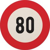 Bierviltjes 80 jaar | Bierviltjes 20 stuks | Bierviltjes verjaardag| Bierviltjes gefeliciteerd