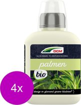 Dcm Meststof Vloeibaar Palmen - Siertuinmeststoffen - 4 x 400 ml Bio