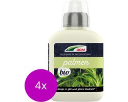 Dcm Meststof Vloeibaar Palmen - Siertuinmeststoffen - 4 x 400 ml Bio