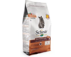 Schesir droogvoer schesir sterilized & light - 10 kg