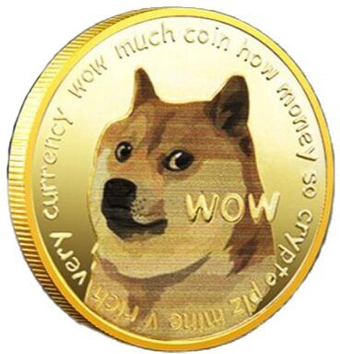 Dogecoin - Dogecoin munt - Crypto munt - Bitcoin munt | bol