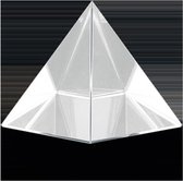 Feng shui kristallen piramide 6 cm - transparant