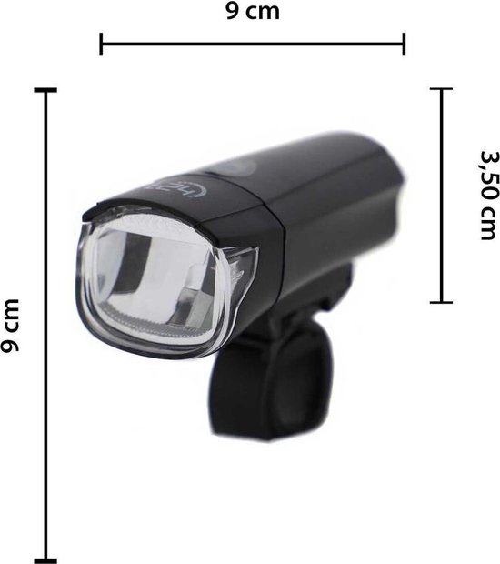 t24 - fietsverlichting - spatwaterdicht - fietslampenset - koplamp - achterlamp — afbeelding 2