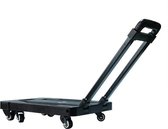 TOP-AA Steekwagen zwart kleur, Trolley Cart, 150kg, black