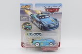 Disney Pixar Cars Rocket Racing XRS Michael Rotor with blast wall