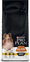 Pro Plan All Sized Adult Sterilised/Light - hondenvoer - Kip & Rijst - 14 kg