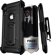 Ghostek Iron Armor 2 Hardcase Hoesje - Geschikt voor Apple iPhone Xr - Zwart